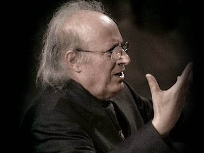 El director de orquesta israelí Eliahu Inbal.
