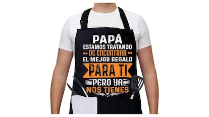 Delantal personalizado.