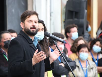 El presidente electo de Chile, Gabriel Boric.