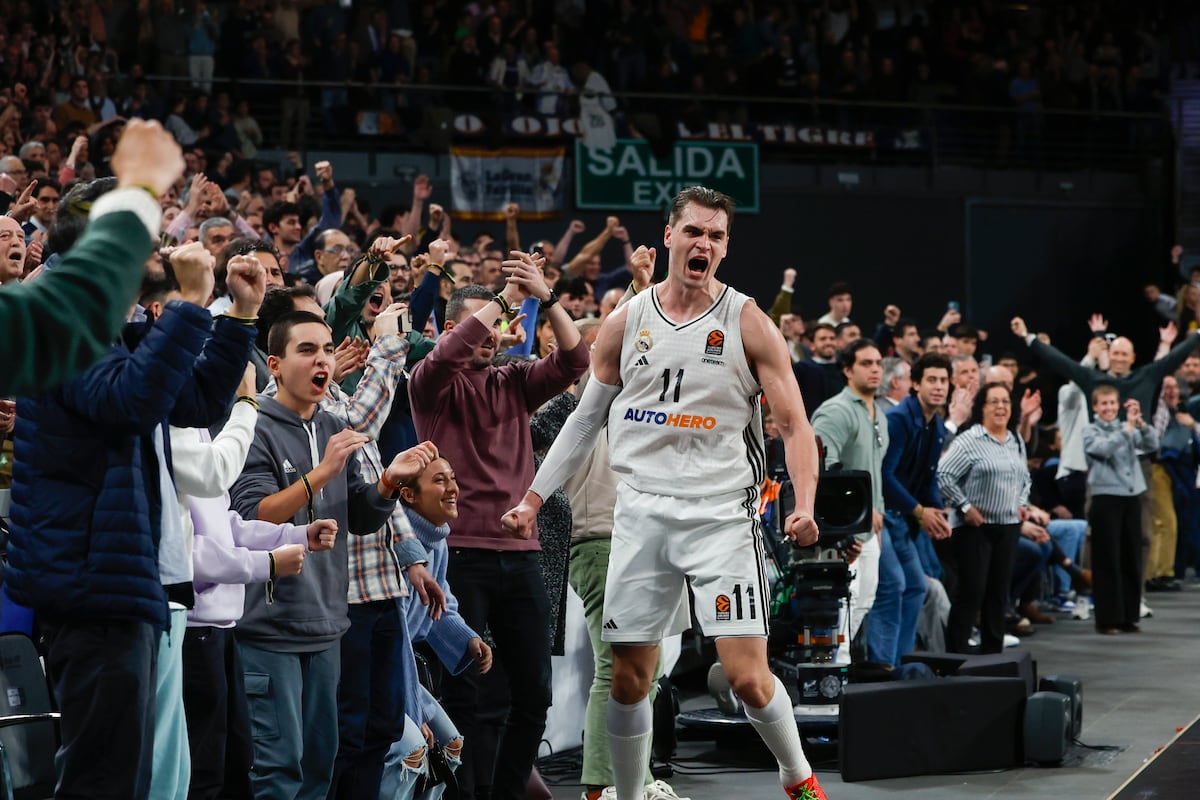 Super Mario Hezonja gives Madrid the victory against Baskonia with a triple in the last second