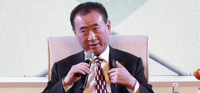 El magnate y propietario del conglomerado empresarial Wanda, Wang Jianlin