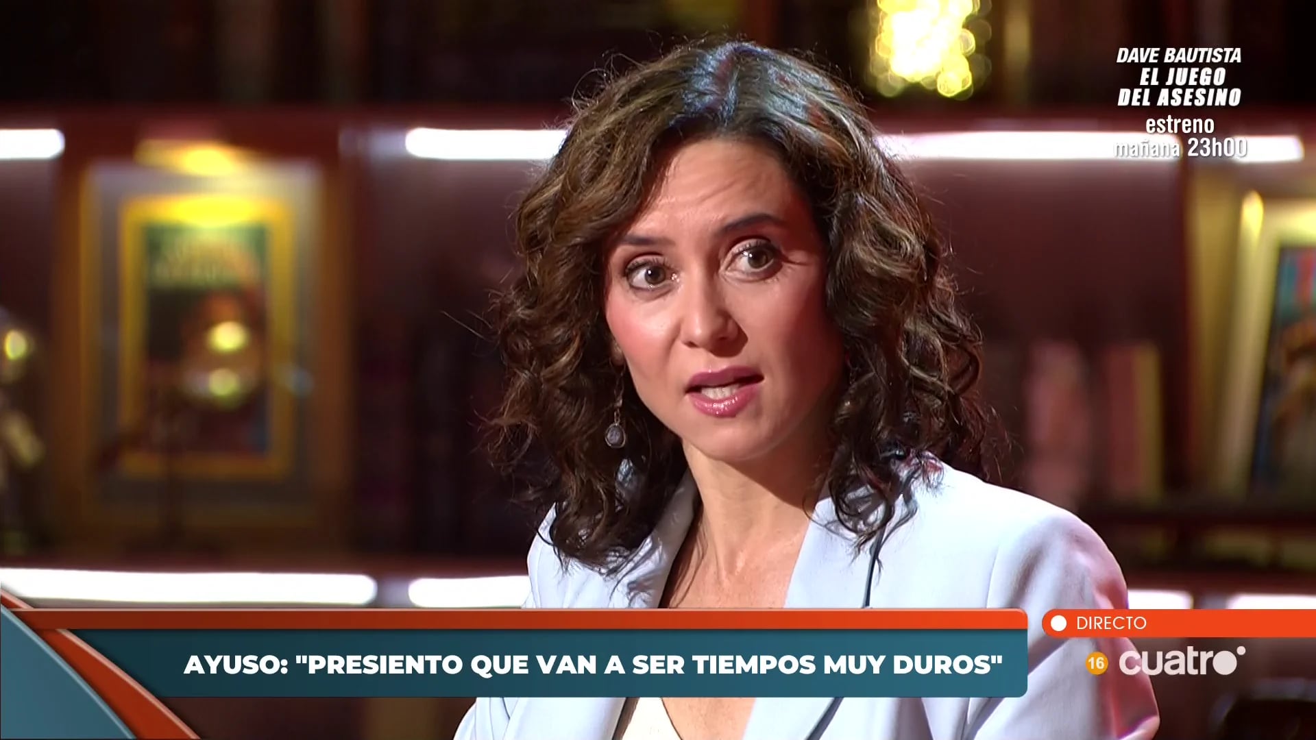 Isabel Díaz Ayuso, en 'Horizonte'.
