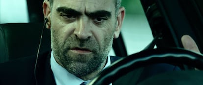 ACTOR PROTAGONISTA. Luis Tosar podría ganar su cuarto Goya con 'El Desconocido'. El thriller de Dani de la Torre es uno de los largometrajes favoritos con ocho nominaciones. Tosar interpreta a Carlos, un ejecutivo de la banca que se convierte en el objeto de la venganza de una de sus víctimas.