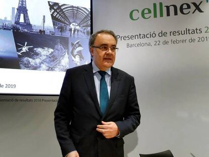 El consejero delegado de Cellnex, Tobías Martínez.