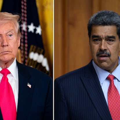 Donald Trump y Nicolás Maduro.