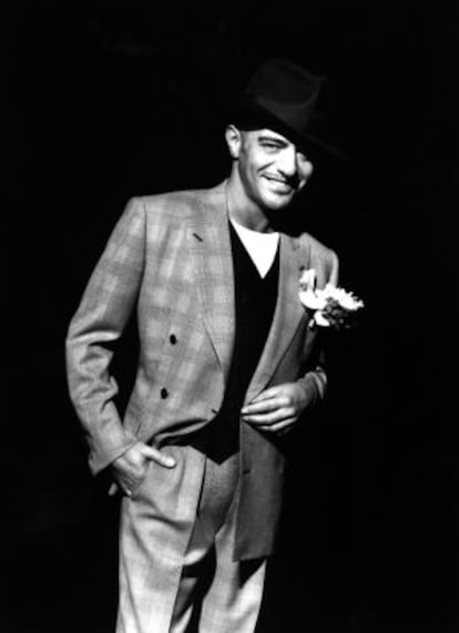 El diseñador de moda John Galliano.