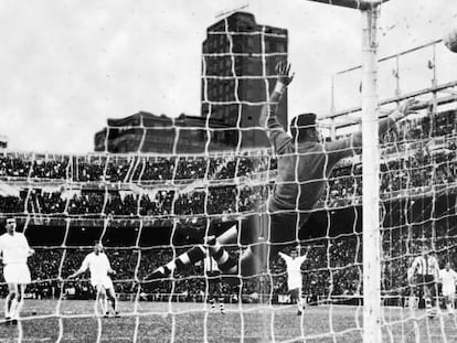 Una imagen del Madrid-Betis de 1966.