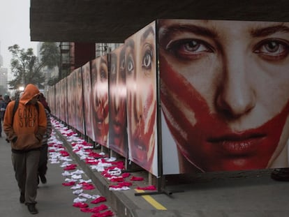 ONG Rio de Paz fez manifestação no Museu de Arte de São Paulo (MASP), em 2019, contra estupros.