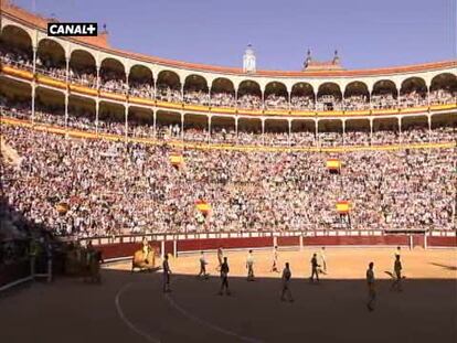 Gesto de Marín en la 15ª de San Isidro