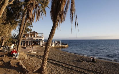 Playa en los Baños del Carmen, en Málaga.