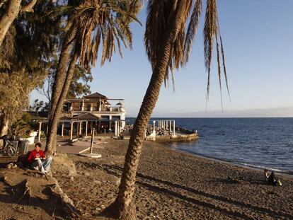 Playa en los Baños del Carmen, en Málaga.