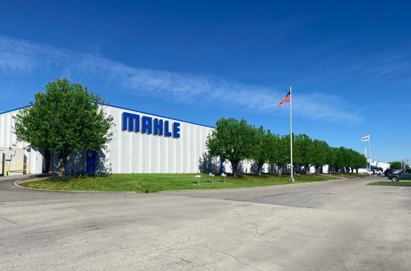 Instalaciones en un centro de la multinacional alemana Mahle.