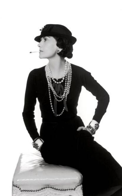 Gabrielle Chanel fotografiada en 1937.
