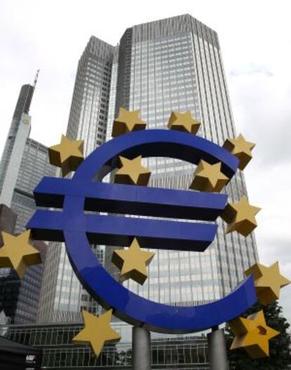 Sede del Banco Central Europeo en Fráncfort.