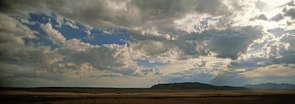 La reserva india de Galisteo Basin, en Nuevo México (EE. UU.).