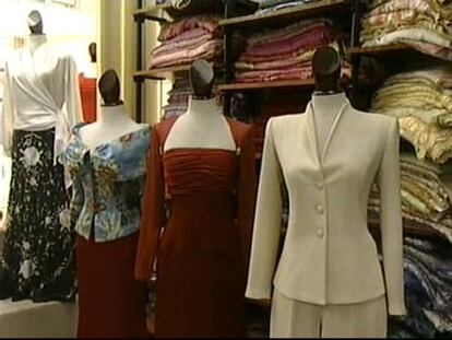 En una tienda de Zaragoza se venden réplicas exactas de los modelos de la princesa Letizia