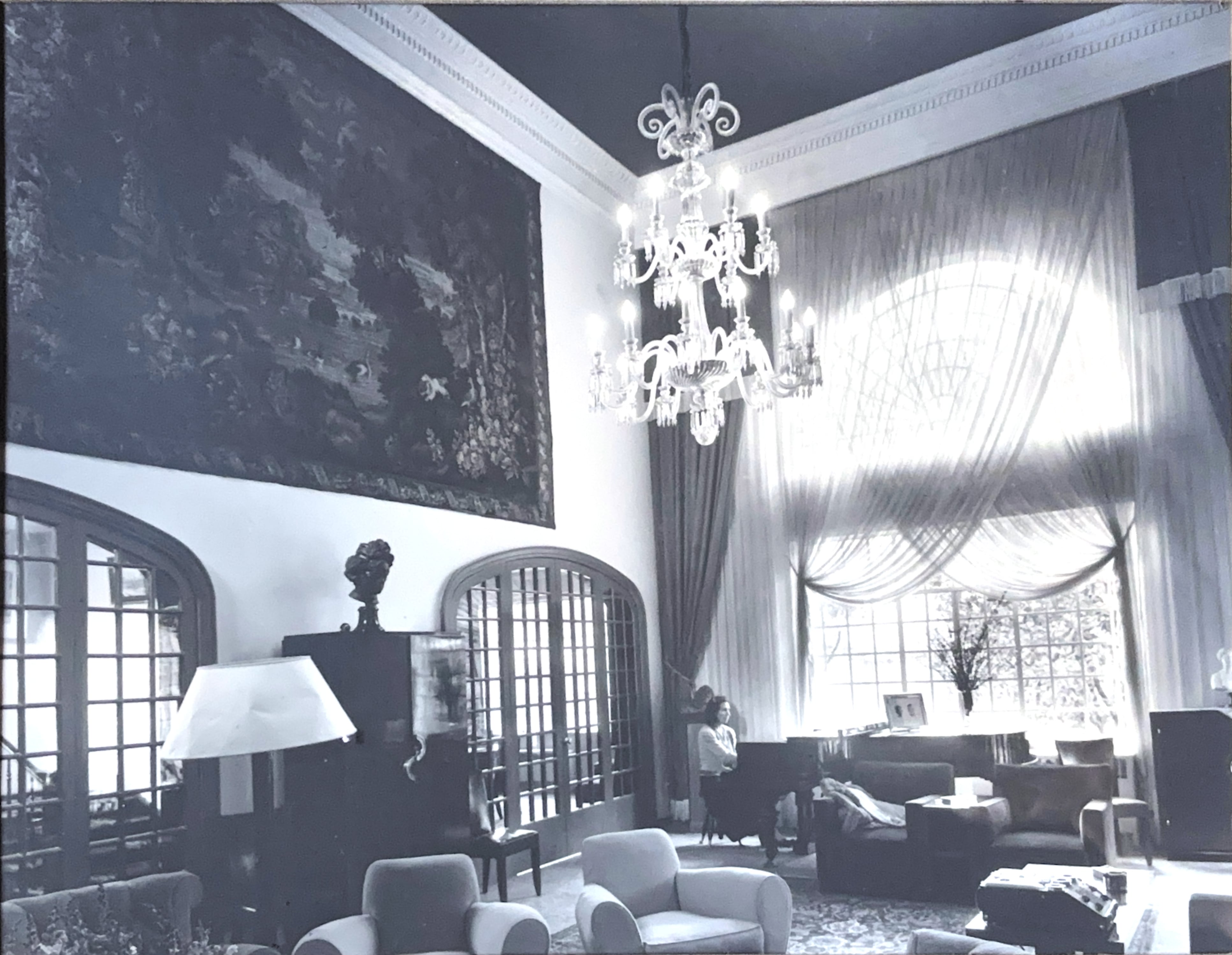 La compositora María Teresa Prieto, en su casa de la Ciudad de México, en una foto (sin fecha) cedidad por la familia. 