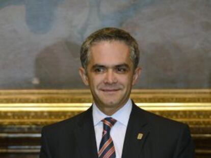 Miguel Ángel Mancera, jefe de gobierno de México DF.