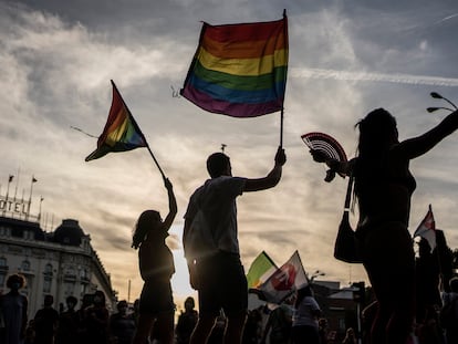 Manifestación del 2022 del Orgullo LGTBI, en Madrid.