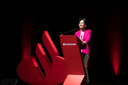 Ana Botín, presidenta del Banco Santander.