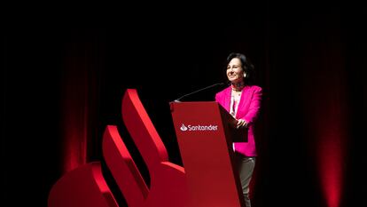 Ana Botín, presidenta del Banco Santander.