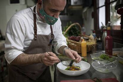 José Luis Fernández Tallafigo, el primer cocinero en apostar por los productos de Monge.