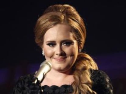 La cantante Adele, en la entrega de los premios MTV el pasado 28 de agosto.