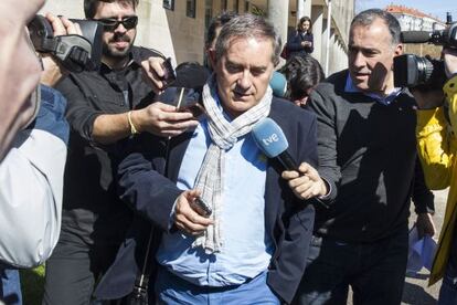 José Ramón Iglesias Mazaira tras declarar