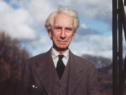 Bertrand Russell, alrededor de 1965. 