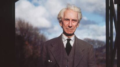Bertrand Russell, alrededor de 1965. 