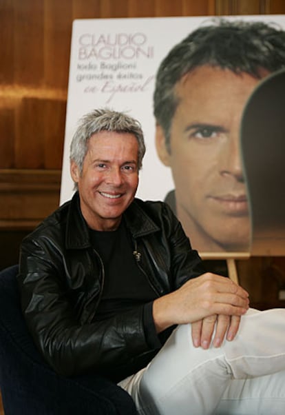 Claudio Baglioni, en Madrid.