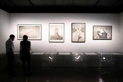 Una parte de la exposición ‘La gran imaginación. Historias del futuro’, en el Espacio Fundación Telefónica.