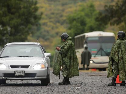 Guardia Nacional en Michoacán Uruapan