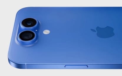 Posible cámara trasera del iPhone 17 de Apple