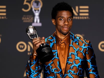 O ator Chadwick Boseman em imagem de arquivo de 2019.