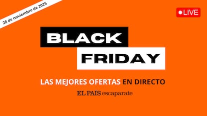 Artículo de EL PAÍS Escaparate que describe las mejores ofertas de Black Friday 2025 en directo