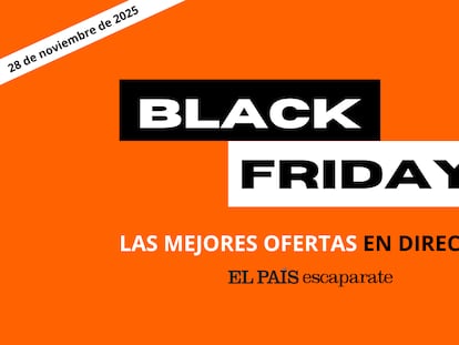 Artículo de EL PAÍS Escaparate que describe las mejores ofertas de Black Friday 2025 en directo