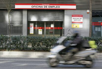 Una oficina de empleo, en la comunidad de Madrid.