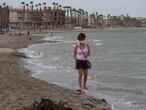 09-07-20 Alfonso Durán. Murcia Mar Menor. Marga es vecina de Los Alcazares, se lamenta de los efectos devastadores para el turismo debido al Covid19 y la Dana de 2019.