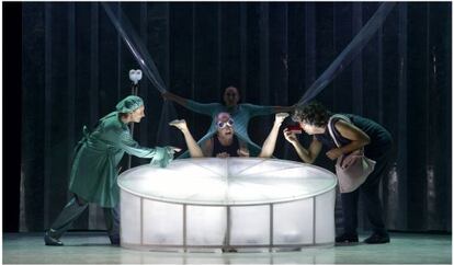 Una escena de la obra 'VIP'.