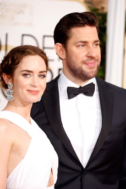 Emily Blunt y  John Krasinski