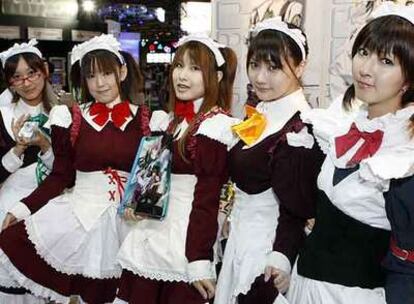 Ambiente de jugones en el Tokyo Game Show.