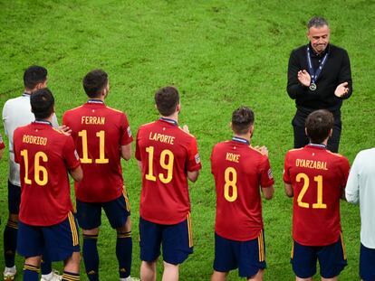 Luis Enrique, tras la final ante Francia.