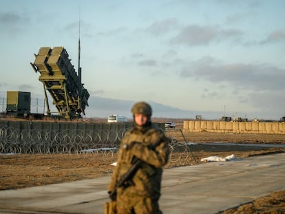 Soldado alemán desplegado en Polonia