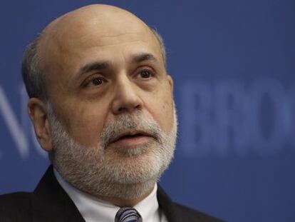 Bernanke en Brookings Institution el pasado enero.