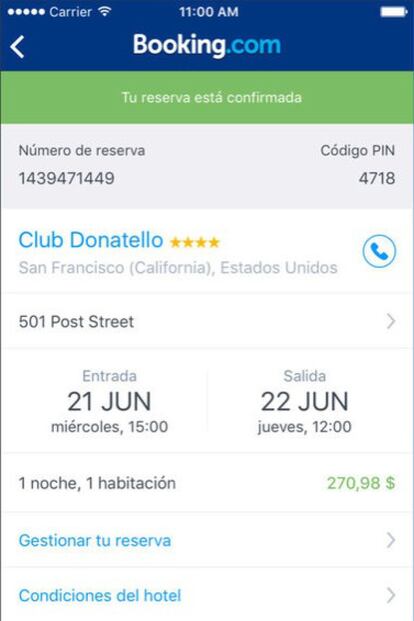 Booking, uno de los referentes mundiales en reservas hoteleras, ha ampliado la oferta de servicios de su <i>app</i> dándole una nueva identidad a través de dos recientes características: Booking Experiences, con la que los usuarios pueden encontrar eventos y actividades y reservar entradas anticipadas para estas; y Booking Messages, una posibilidad de chatear directamente con el alojamiento elegido para, entre otras cosas, personalizar nuestra estancia previamente. Disponible gratis en iOS y Android.