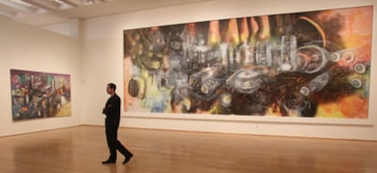 El Museo Bellas Artes de Bilbao rinde homenaje al pintor chileno surrealista Roberto Matta en el 100 aniversario de su nacimiento