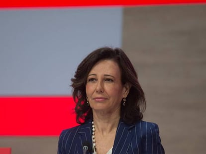 Ana Patricia Botín, presidenta de Santander.