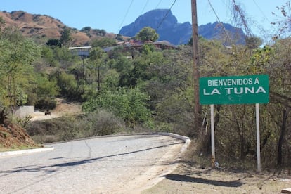 La Tuna, Badiraguato, lugar de nacimiento del capo