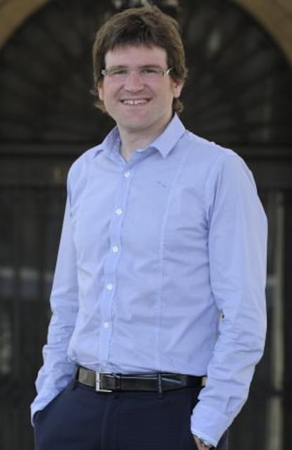 Gorka Urtaran, candidato del PNV a la alcaldía de Vitoria.